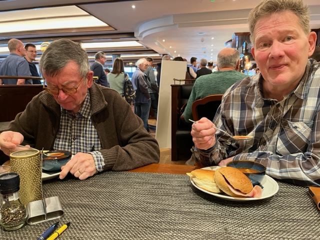 Druiventros 2023 Serge met Frans
